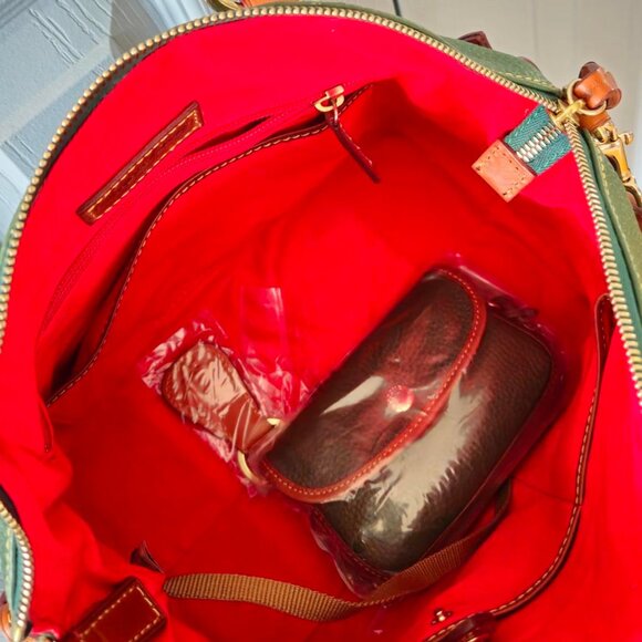 Dooney & Bourke Pebble Leather Domed Satchel - Picture 11 of 15